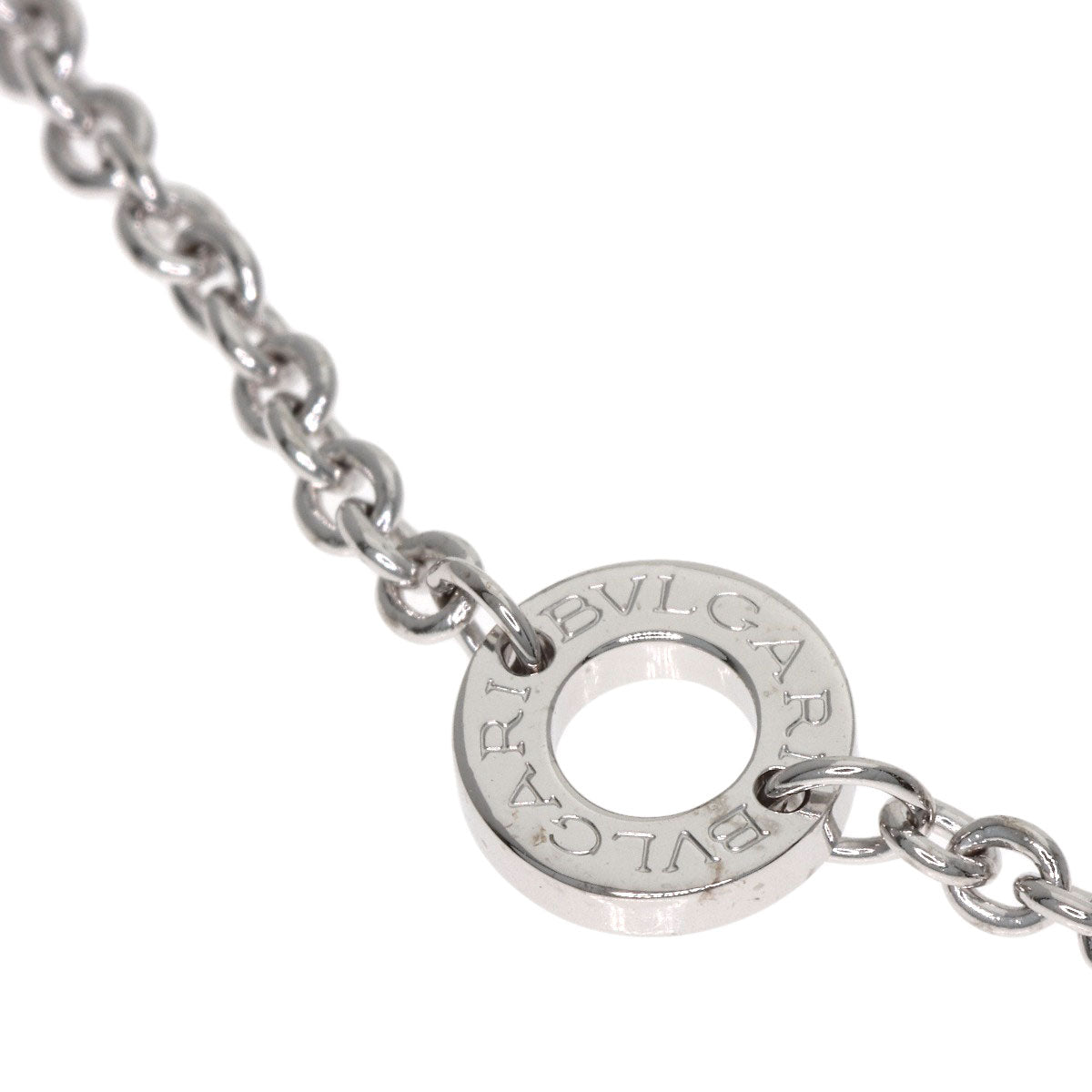 BVLGARI B.zero1 element Bracelet K18 White Gold Ladies [Used]