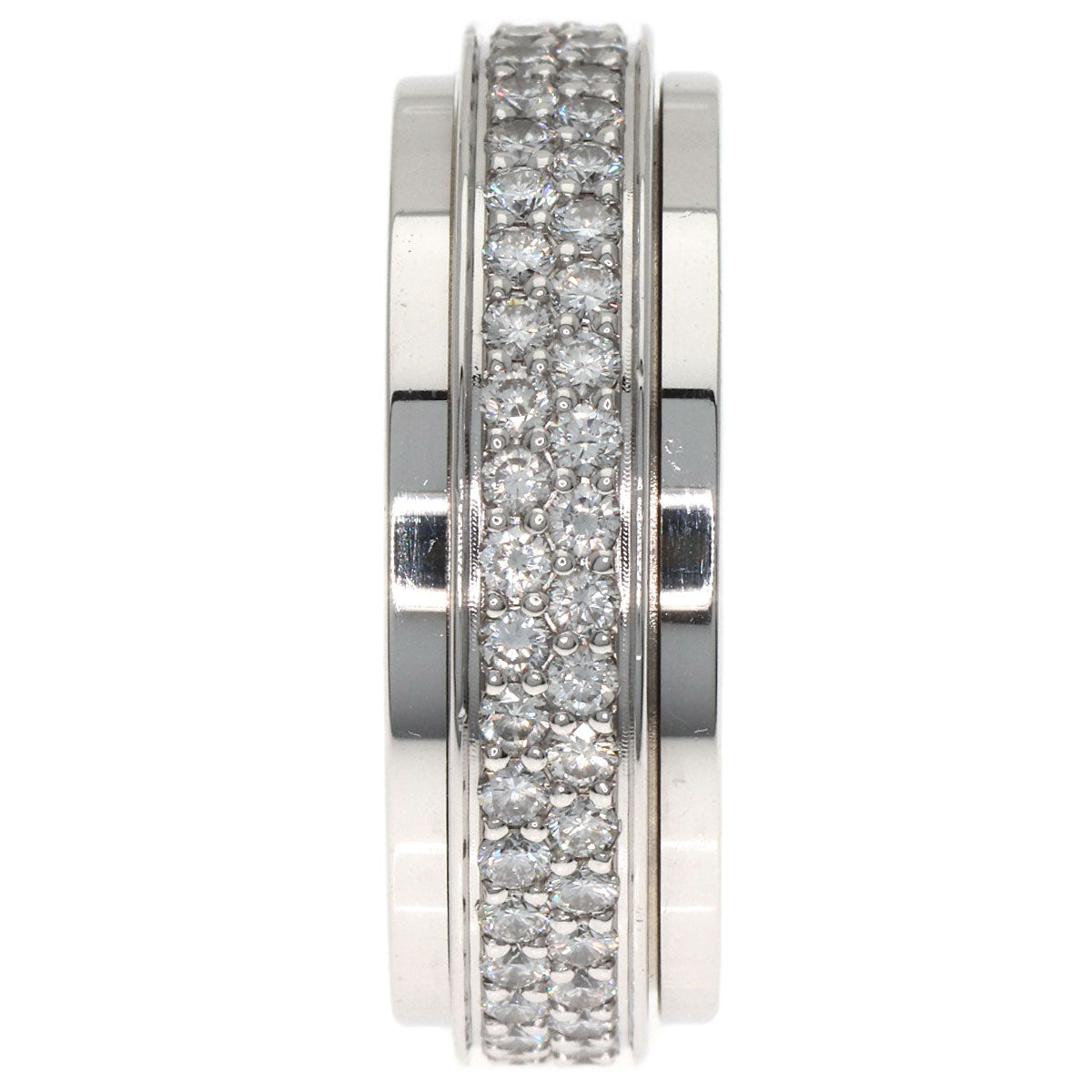 PIAGET Possession Full Eternity Diamond #58 Ring K18 White Gold Ladies [Used]