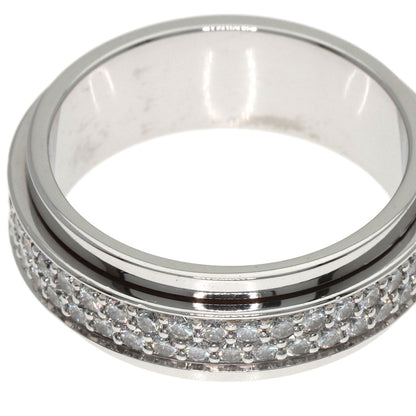 PIAGET Possession Full Eternity Diamond #58 Ring K18 White Gold Ladies [Used]