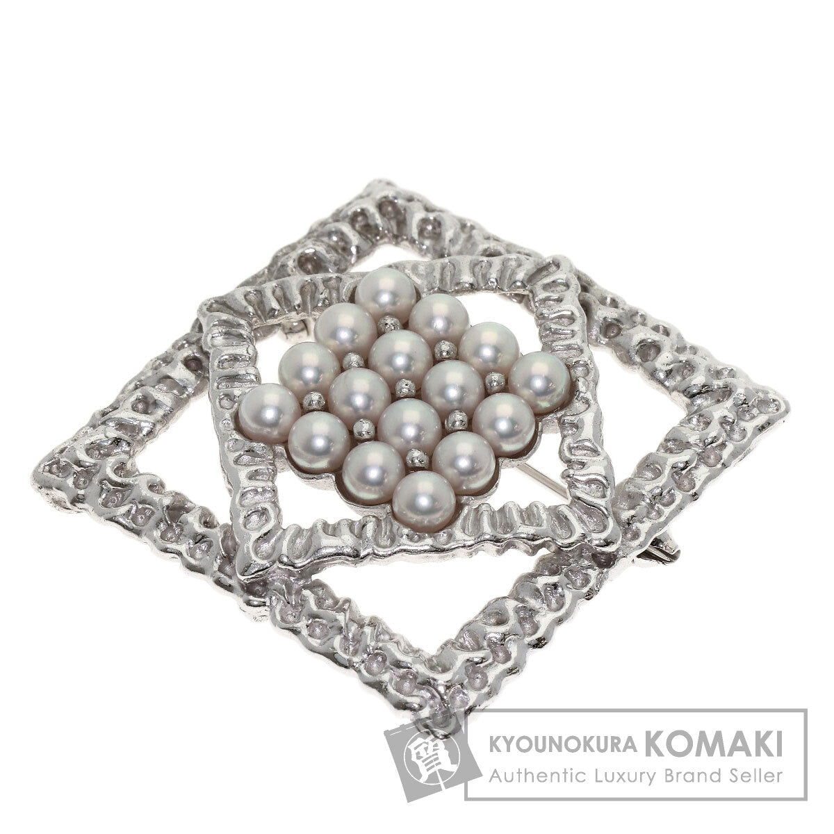 TASAKI Akoya pearl Pearl Pendant top Silver Ladies [Used]