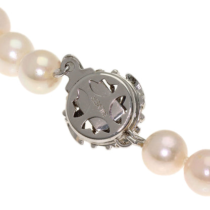 Akoya pearl Pearl Necklace Silver 28.2g　Ladies
