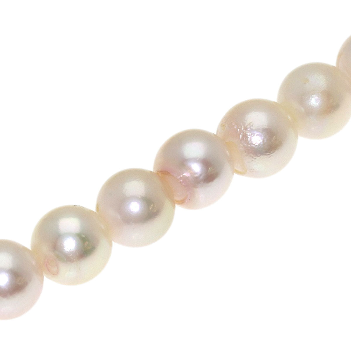 Akoya pearl Pearl Necklace Silver 28.2g　Ladies