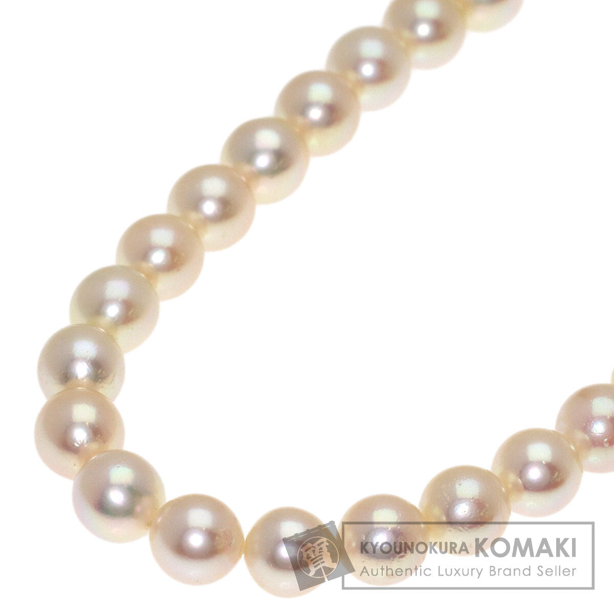Akoya pearl Pearl Necklace Silver 24.3g　Ladies