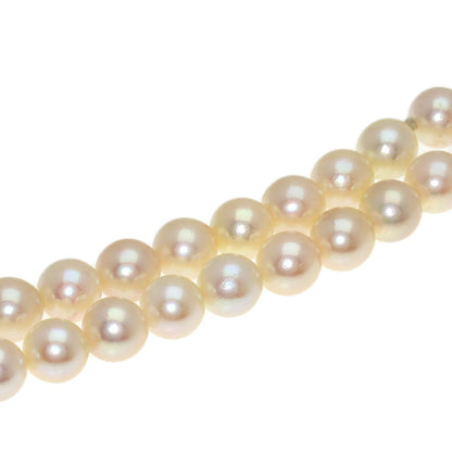 Akoya pearl Pearl Necklace Silver 24.3g　Ladies