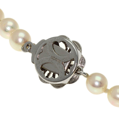 Akoya pearl Pearl Necklace Silver 24.3g　Ladies