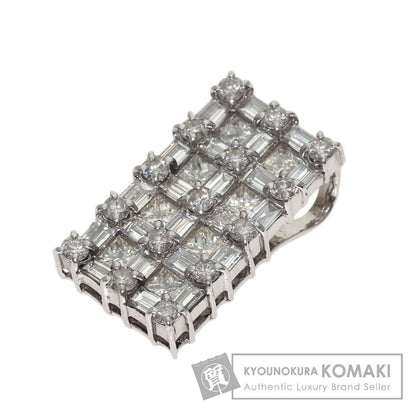 2ct Diamond Pendant top Platinum PT900 4.5g　Ladies