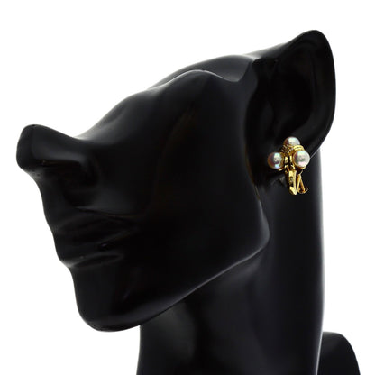 Akoya pearl Pearl Earring K18 Yellow Gold 6.9g　Ladies