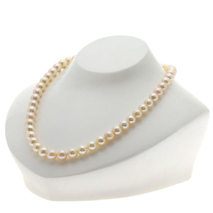Akoya pearl Pearl Necklace Silver 41.4g　Ladies
