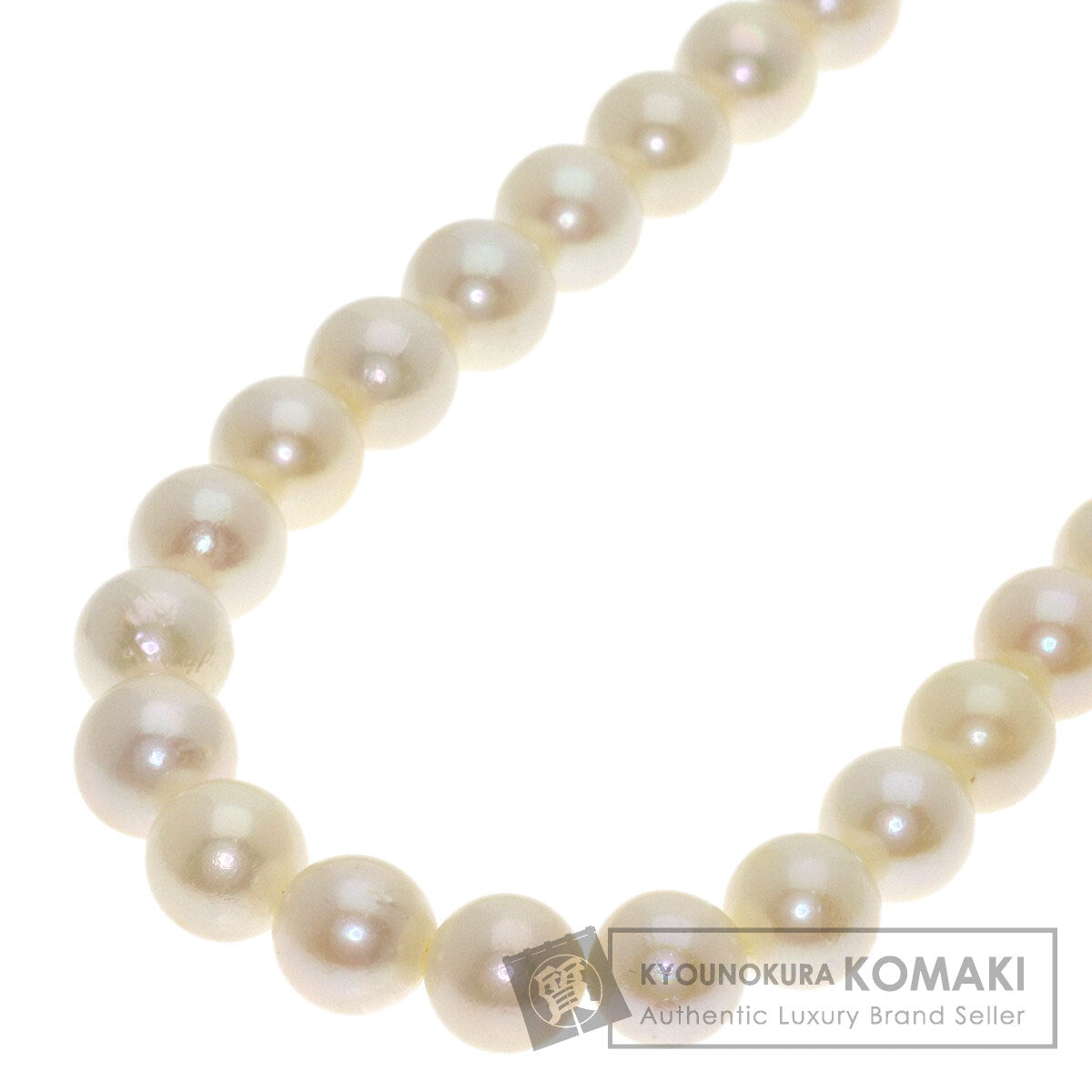 Akoya pearl Pearl Necklace Silver 33g　Ladies