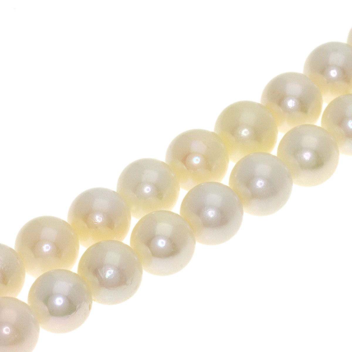 Akoya pearl Pearl Necklace Silver 33g　Ladies