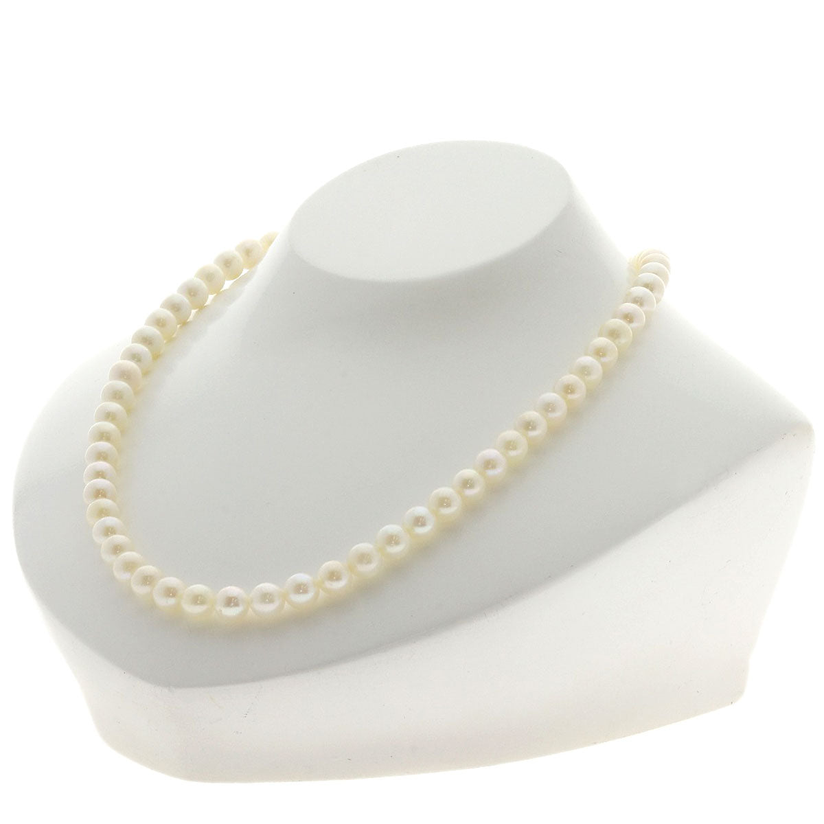 Akoya pearl Pearl Necklace Silver 33g　Ladies