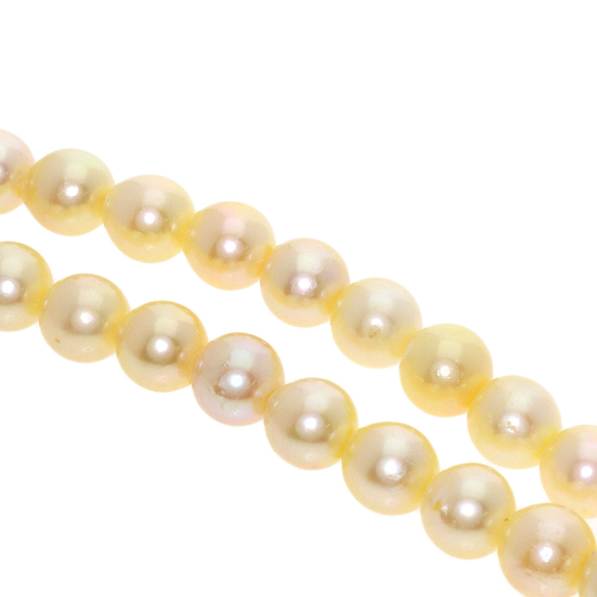Akoya pearl Pearl Necklace Silver 28.5g　Ladies