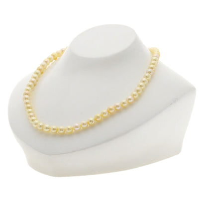Akoya pearl Pearl Necklace Silver 28.5g　Ladies