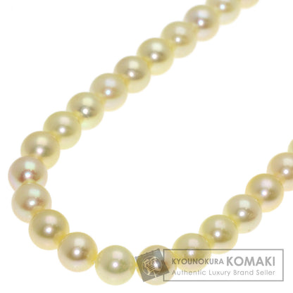 Akoya pearl Pearl Necklace Silver 28.9g　Ladies