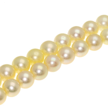 Akoya pearl Pearl Necklace Silver 28.9g　Ladies