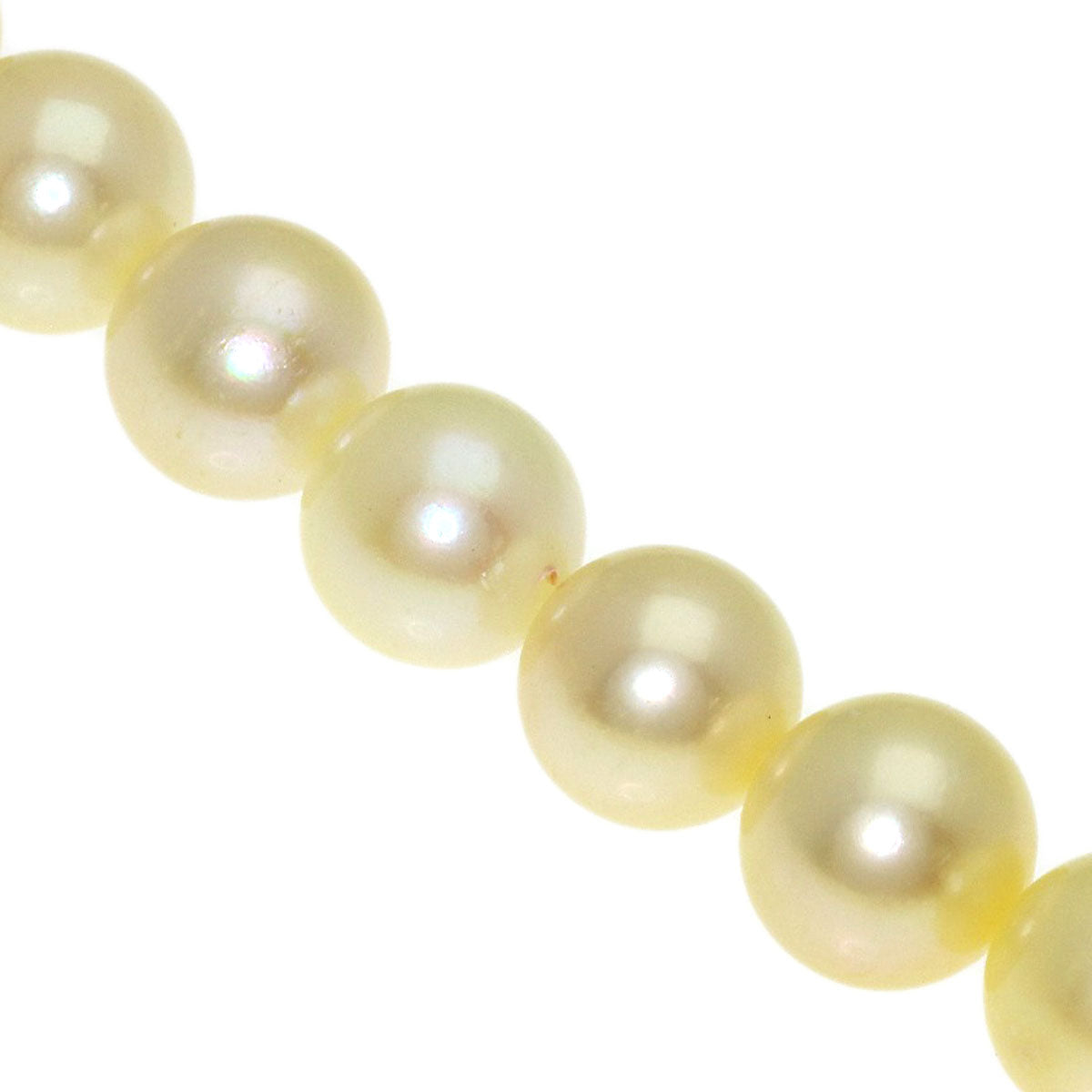 Akoya pearl Pearl Necklace Silver 28.9g　Ladies