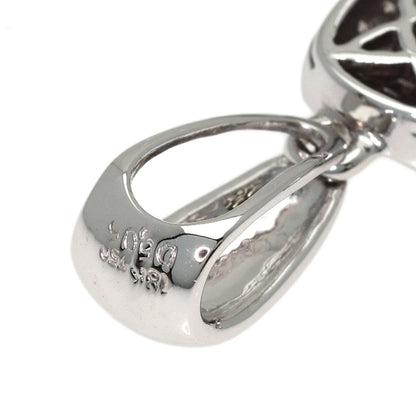 5.05ct Cross diamond Pendant top K18 White Gold 20.6g　Ladies
