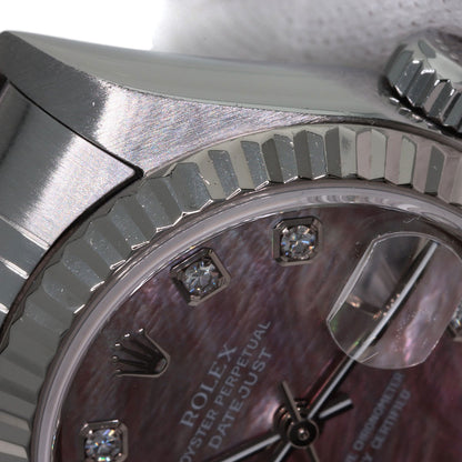 ROLEX DATEJUST 10P Diamond Watches 79174NG Stainless Steel/Stainless Steel Ladies