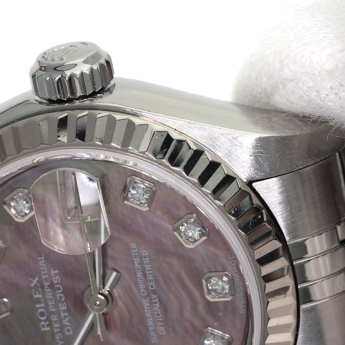 ROLEX DATEJUST 10P Diamond Watches 79174NG Stainless Steel/Stainless Steel Ladies