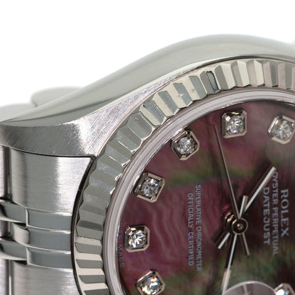 ROLEX DATEJUST 10P Diamond Watches 79174NG Stainless Steel/Stainless Steel Ladies