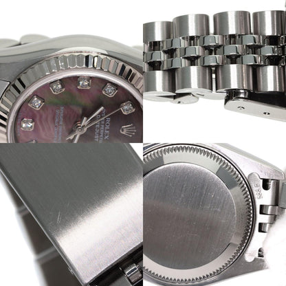 ROLEX DATEJUST 10P Diamond Watches 79174NG Stainless Steel/Stainless Steel Ladies