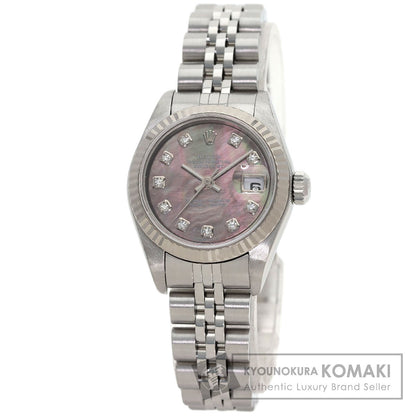 ROLEX DATEJUST 10P Diamond Watches 79174NG Stainless Steel/Stainless Steel Ladies