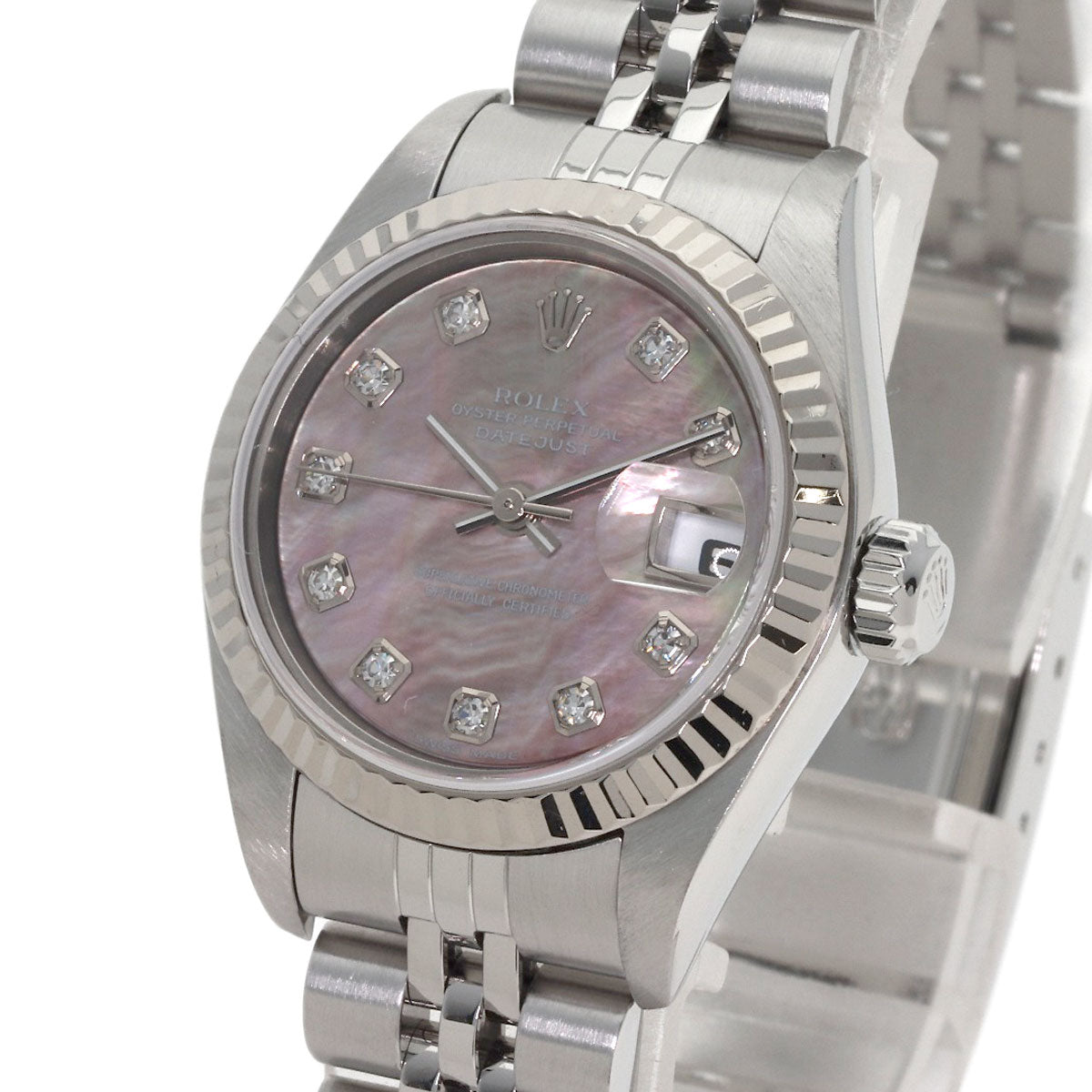 ROLEX DATEJUST 10P Diamond Watches 79174NG Stainless Steel/Stainless Steel Ladies