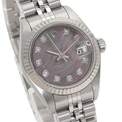 ROLEX DATEJUST 10P Diamond Watches 79174NG Stainless Steel/Stainless Steel Ladies