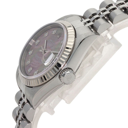 ROLEX DATEJUST 10P Diamond Watches 79174NG Stainless Steel/Stainless Steel Ladies