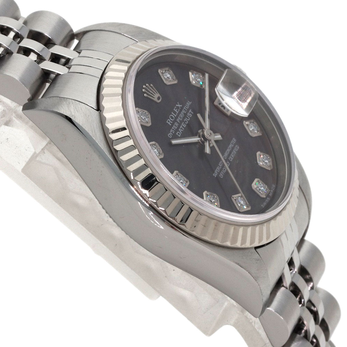 ROLEX DATEJUST 10P Diamond Watches 79174NG Stainless Steel/Stainless Steel Ladies