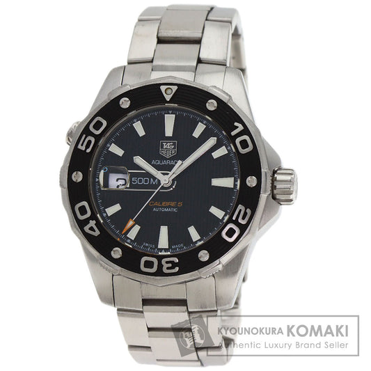 TAG HEUER Aquaracer Date Calibre 5 Watches WAJ2110 Stainless Steel/Stainless Steel mens