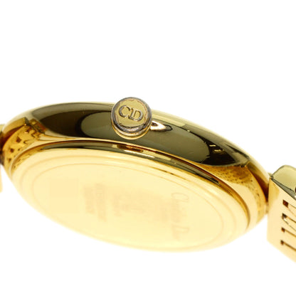 CHRISTIAN DIOR Round face Watches D68-150 Gold Plated/Gold Plated Ladies