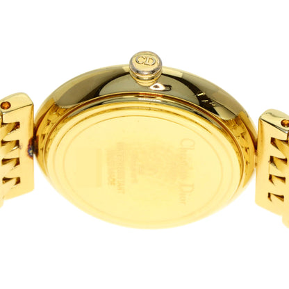 CHRISTIAN DIOR Round face Watches D68-150 Gold Plated/Gold Plated Ladies
