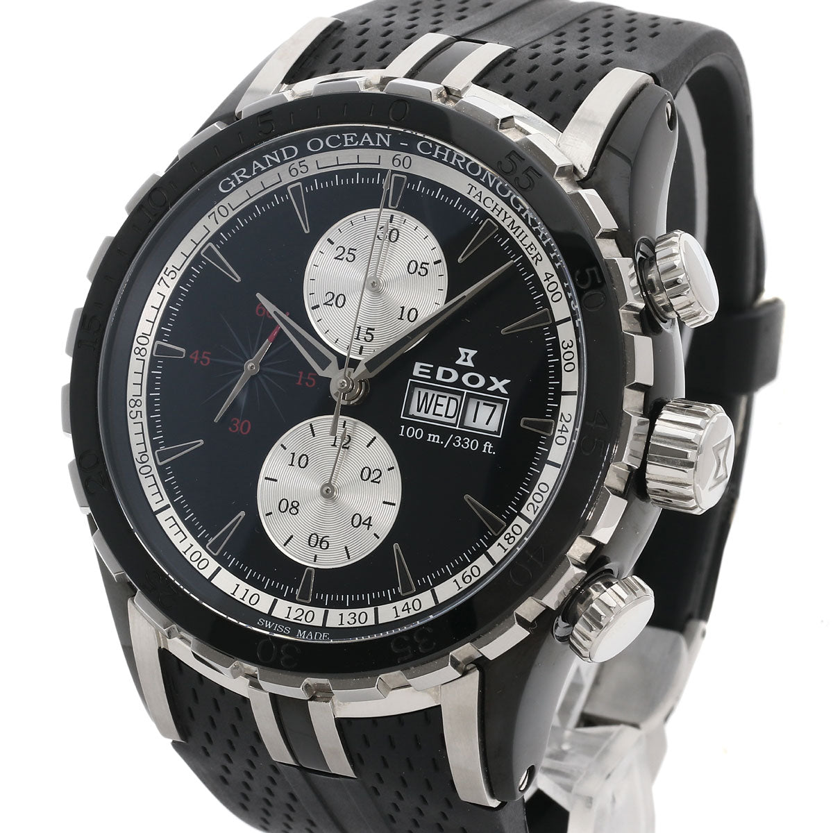 EDOX Grand Ocean Watches 1121 Stainless Steel/Rubber mens
