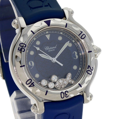 Chopard Happy fish Watches 27/8921 Stainless Steel/Rubber Ladies
