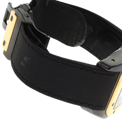 CARTIER Santos 100LM Watches W2020009 Stainless Steel/Fabric xLeather mens