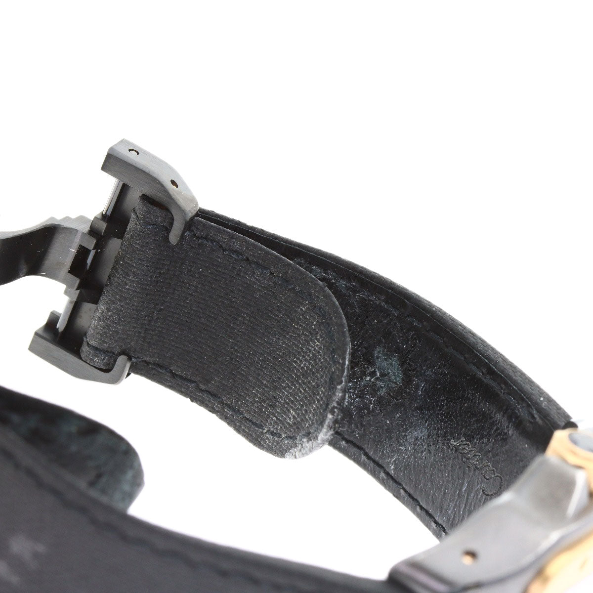 CARTIER Santos 100LM Watches W2020009 Stainless Steel/Fabric xLeather mens