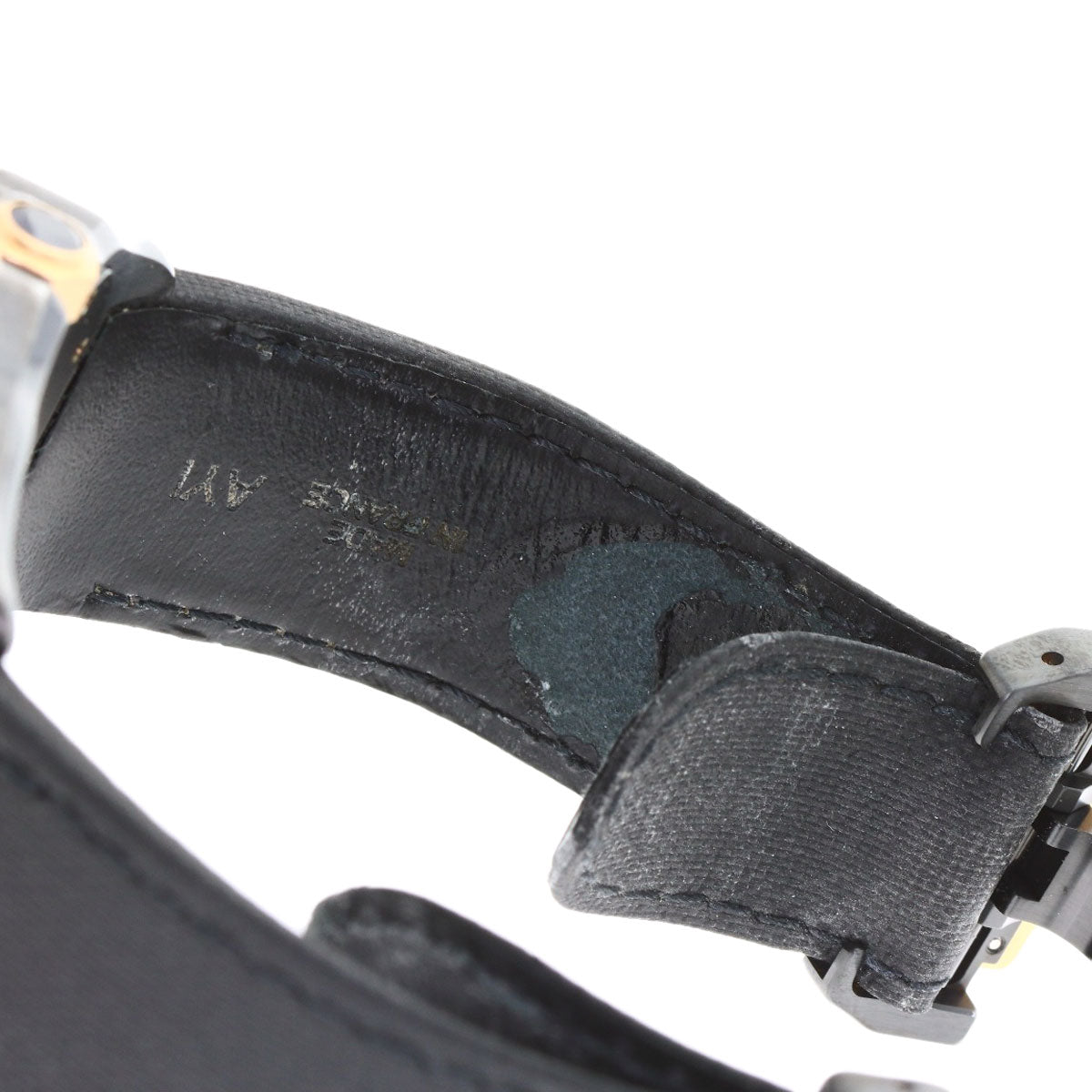 CARTIER Santos 100LM Watches W2020009 Stainless Steel/Fabric xLeather mens