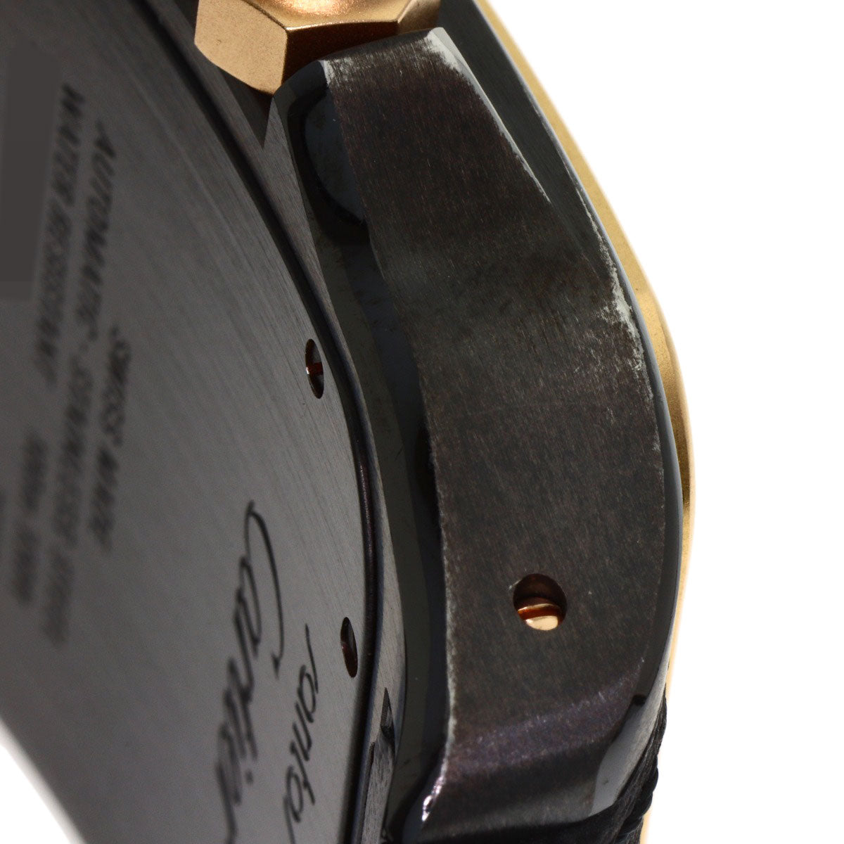 CARTIER Santos 100LM Watches W2020009 Stainless Steel/Fabric xLeather mens