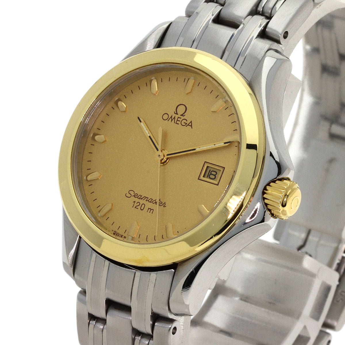 OMEGA Seamaster120m Date Watches Stainless Steel/Stainless Steel Ladies