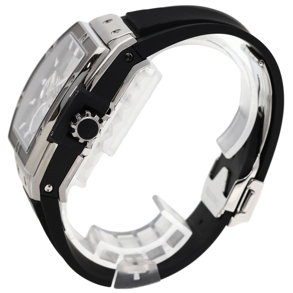 HUBLOT Spirit of Big Bang Moonphase Watches 647.NX.1137.RX Titanium/Rubber mens