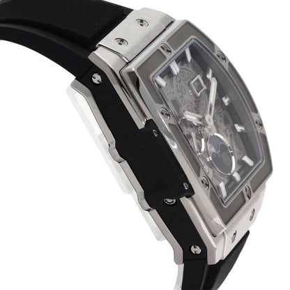 HUBLOT Spirit of Big Bang Moonphase Watches 647.NX.1137.RX Titanium/Rubber mens