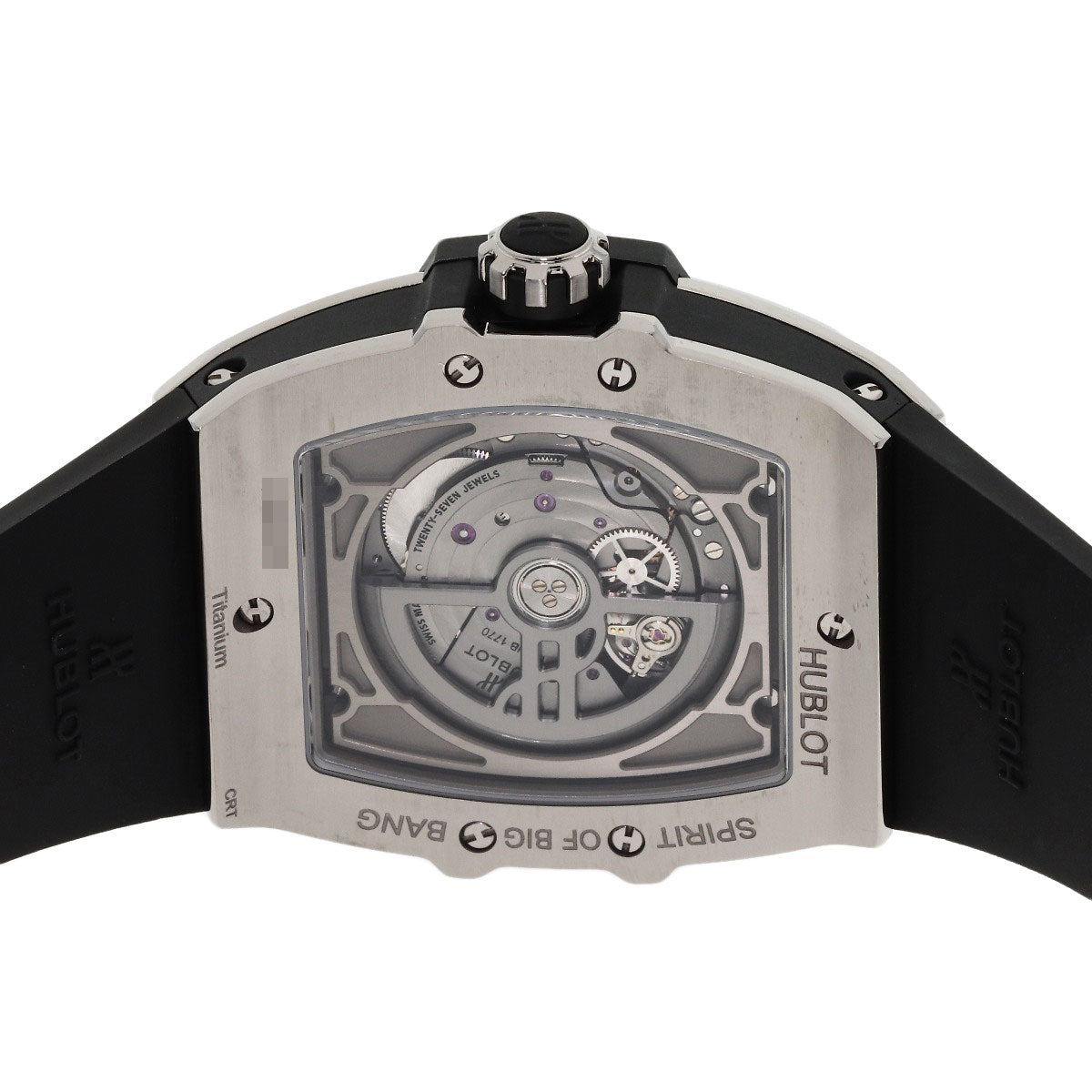 HUBLOT Spirit of Big Bang Moonphase Watches 647.NX.1137.RX Titanium/Rubber mens