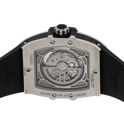 HUBLOT Spirit of Big Bang Moonphase Watches 647.NX.1137.RX Titanium/Rubber mens