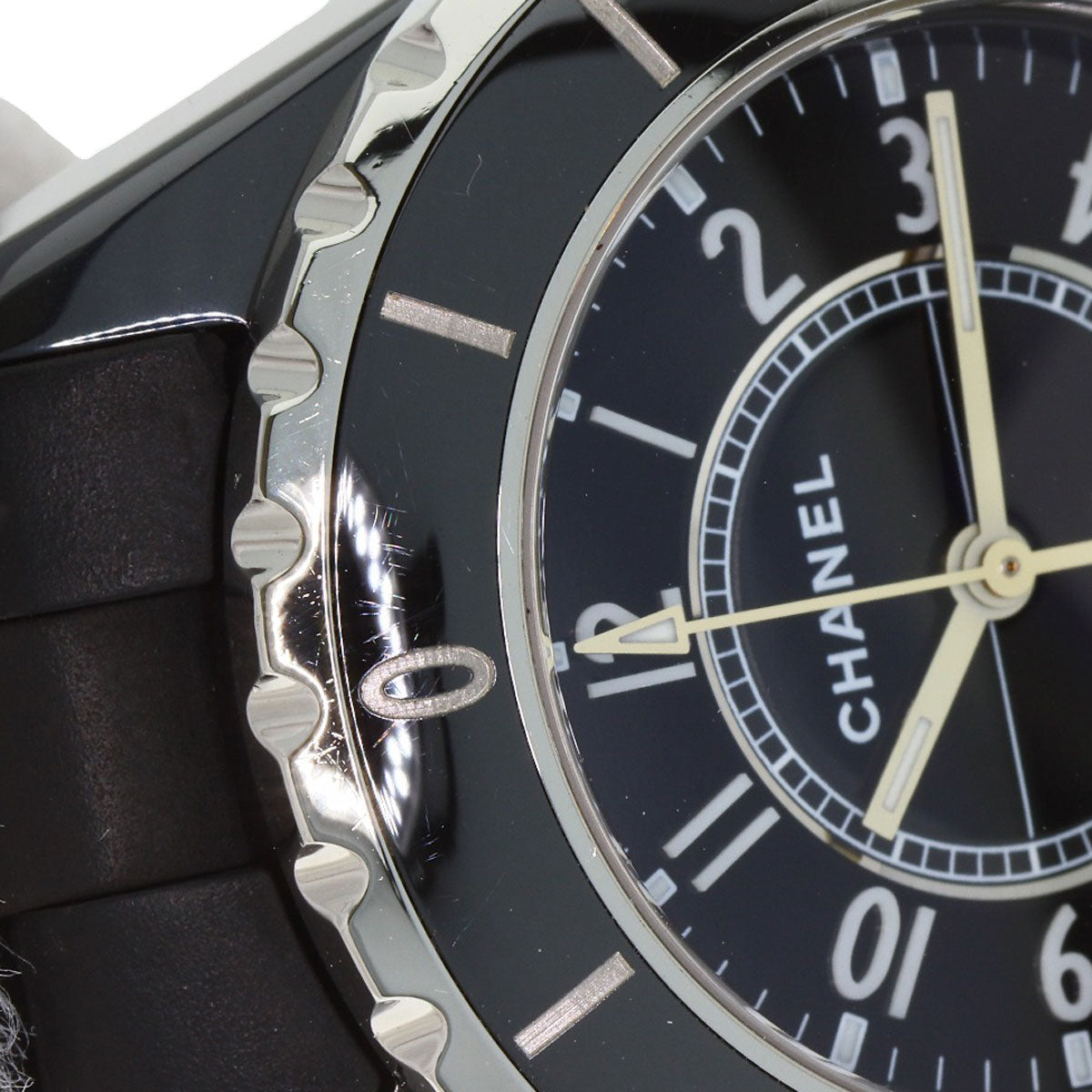 CHANEL J12 1.3" Rubber Watches H0681 Ceramic/Rubber Ladies