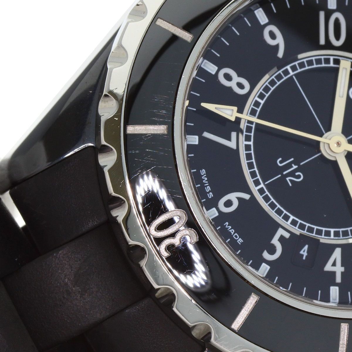 CHANEL J12 1.3" Rubber Watches H0681 Ceramic/Rubber Ladies
