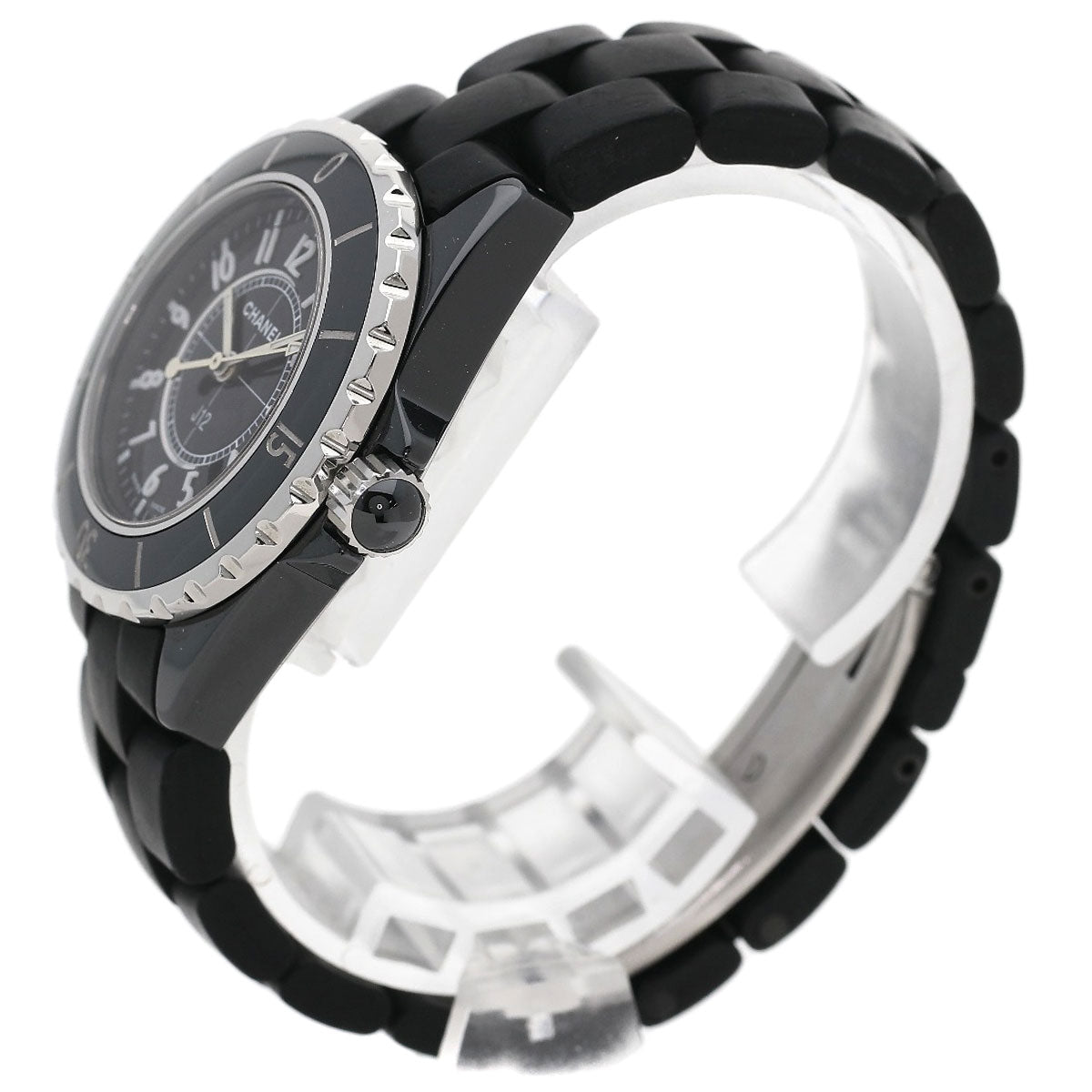 CHANEL J12 1.3" Rubber Watches H0681 Ceramic/Rubber Ladies