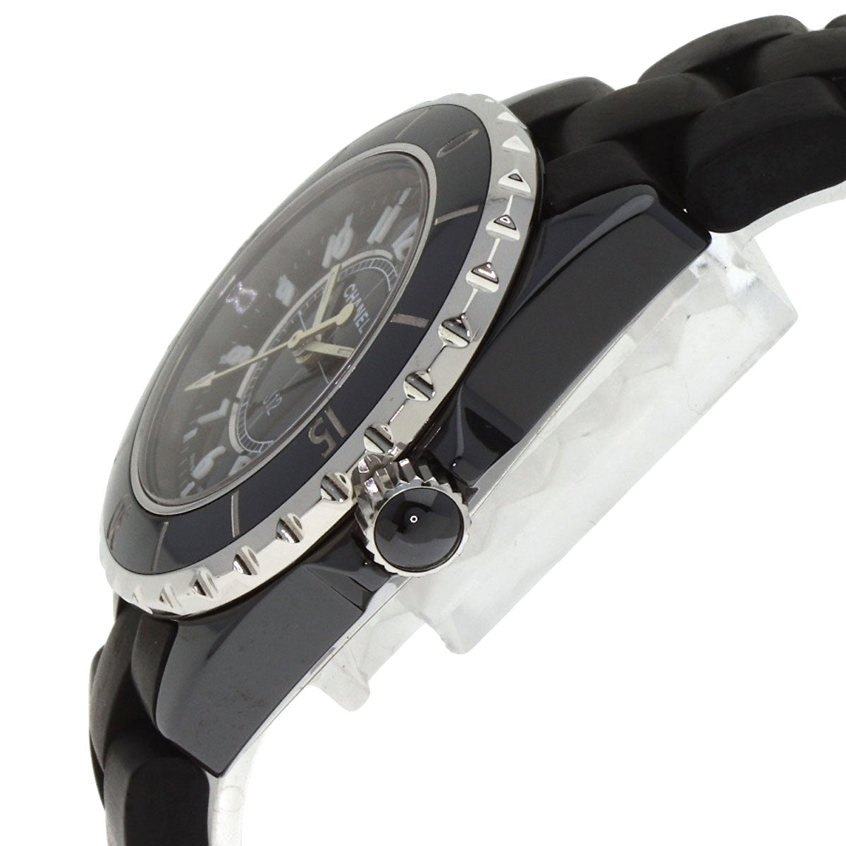 CHANEL J12 1.3" Rubber Watches H0681 Ceramic/Rubber Ladies