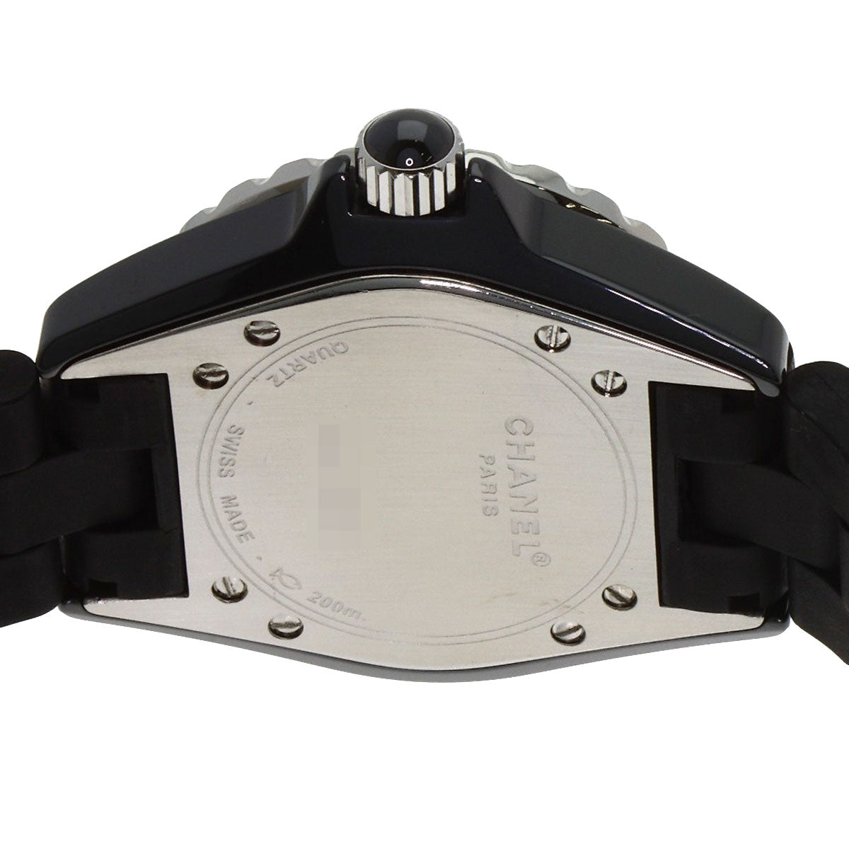 CHANEL J12 1.3" Rubber Watches H0681 Ceramic/Rubber Ladies