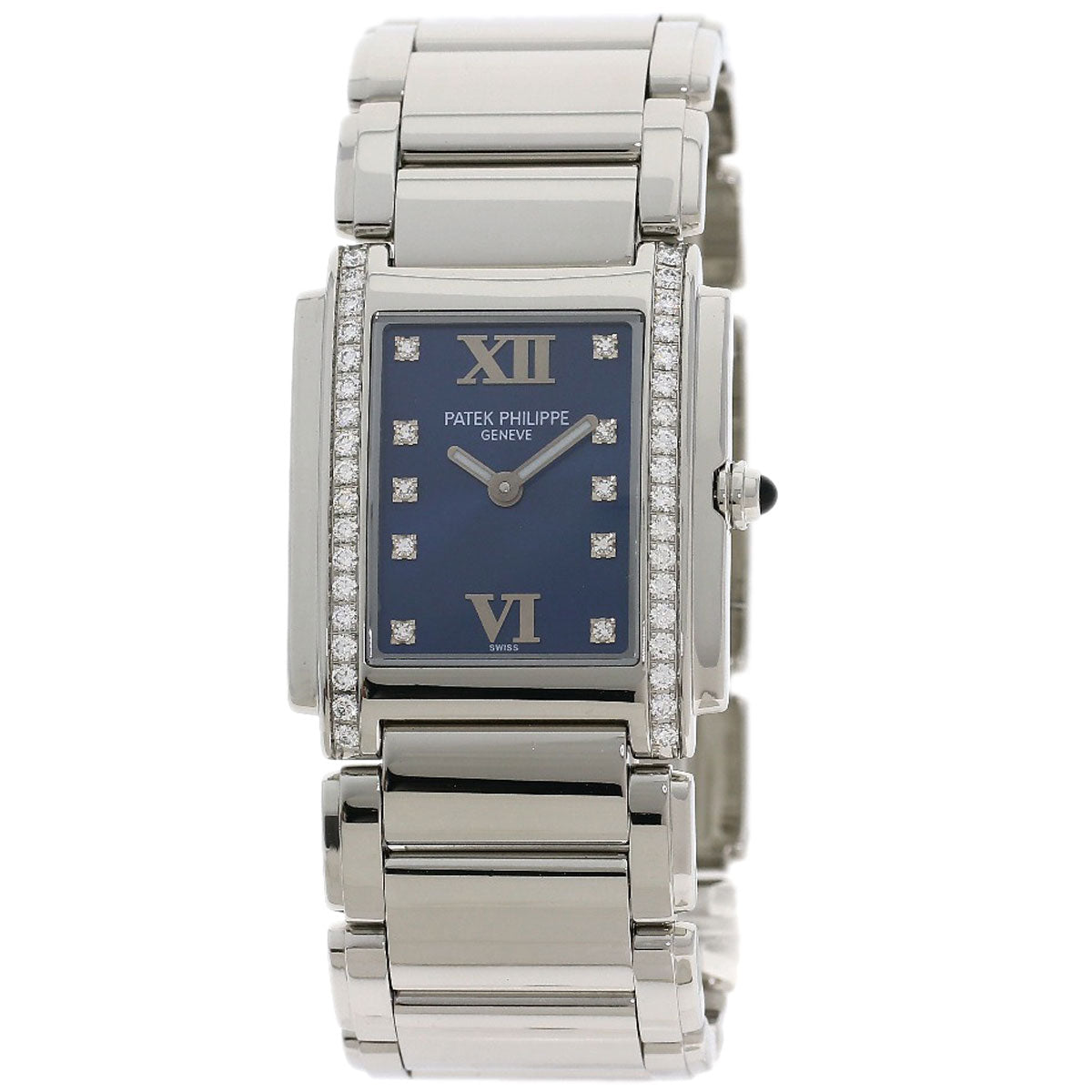 PATEK PHILIPPE Twenty-4 Diamond Watches 4910/10A-012 Stainless Steel/Stainless Steel Ladies